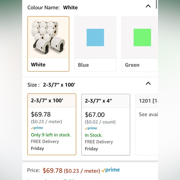 Brand new box of labels 10 pack - Picture 6 of 6